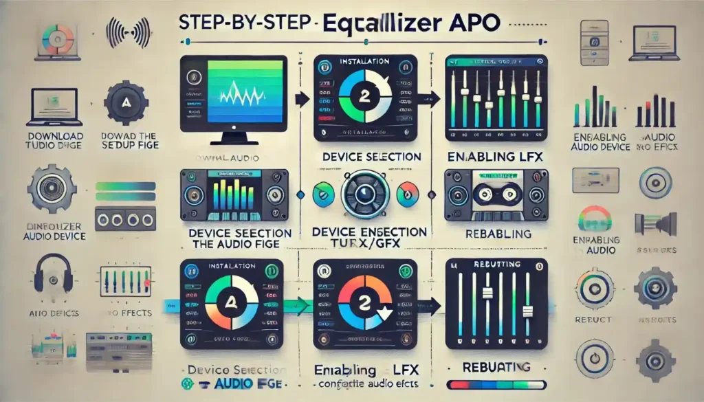 Steps to Install Toubel Shooter APO Equalizer as LFX/GFX