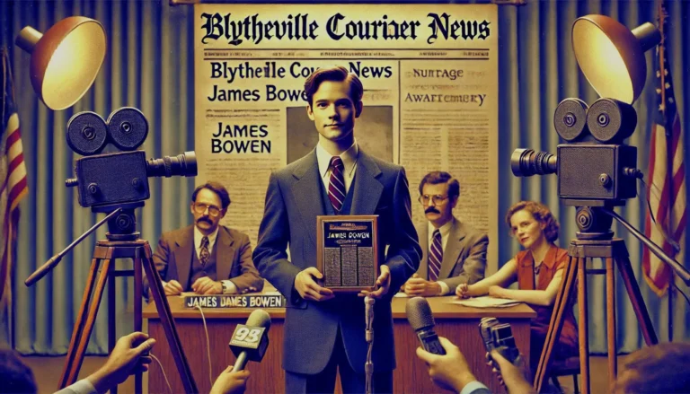 James Bowen Blytheville Courier News 1986 Honor Award